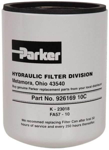 Parker - 1-1/4 Thread, Filter Element - Cellulose - Makers Industrial Supply