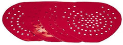 NuTrend Disposables - Vinyl Urinal Screen - Red, Cherry Scented - Makers Industrial Supply