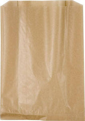 NuTrend Disposables - Brown, Waxed Kraft Paper, Wax-Lined Paper Bag - 7-1/2" Wide x 10 1/4" High - Makers Industrial Supply