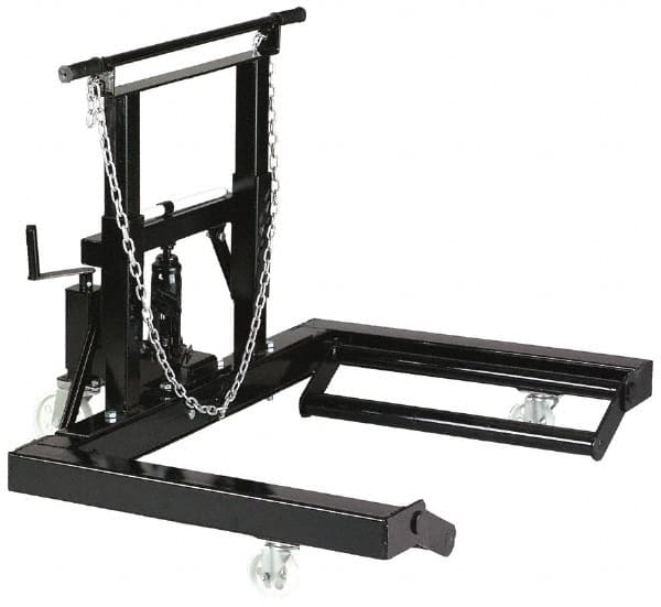 Omega Lift Equipment - 3 Wheel, 1,500 Lb Capacity, Easy Roller - 33-1/4" High - Makers Industrial Supply