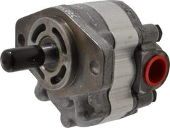 Parker - 4.1 GPM, 7/8-14 UNF-2B SAE Inlet Size, 2,500 RPM, 1/2" Shaft Diam, SAE AA Mount, Hydraulic Gear Pump - 4.07 GPM at 1,800 RPM, 8.14 GPM at 3,600 RPM, 2,500 psi Max Working Pressure, 7/8-14 SAE Port Size - Makers Industrial Supply