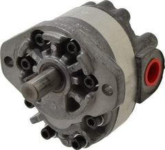 Parker - 11.5 GPM, 1-1/6-12 UNF-2B SAE Inlet Size, 2,500 RPM, 3/4" Shaft Diam, SAE A Mount, Hydraulic Gear Pump - 11.48 GPM at 1,800 RPM, 22.9 GPM at 3,600 RPM, 2,500 psi Max Working Pressure, 1-1/16-12 SAE Port Size - Makers Industrial Supply