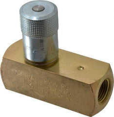 Parker - 15 GPM 1/2 Inlet Brass Hydraulic Control Valve - 1/2-14 Thread - Makers Industrial Supply