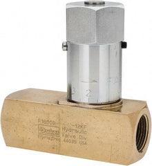 Parker - 40 GPM 1 Inlet Brass Hydraulic Control Valve - 1 - 11-1/2 Thread - Makers Industrial Supply