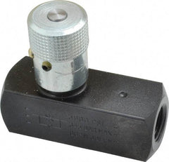 Parker - 8 GPM 3/8 Inlet Steel Hydraulic Control Valve - 3/8-18 Thread - Makers Industrial Supply