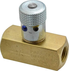 Parker - 5 GPM 1/4 Inlet Brass Hydraulic Control Valve - 1/4-18 Thread - Makers Industrial Supply