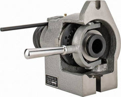 Phase II - 5C Compatible, 24 Increment, Horizontal & Vertical Standard Collet Indexer - 4-1/2" High Center, 1-1/8" Max Collet Capacity, Manual Operation - Makers Industrial Supply