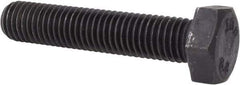 Value Collection - M12x1.75mm Metric Coarse, 60mm Length Under Head Hex Head Cap Screw - Fully Threaded, Grade 8.8 Steel, Uncoated, 19mm Hex - Makers Industrial Supply