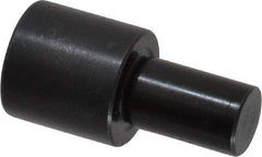 Gibraltar - 1-3/32" OAL, 5/8" Head Height, 5/8" OD, Low Carbon Steel, Ground, Press Fit Rest Button - Black Oxide Coating, 3/8" Pin Diam - Makers Industrial Supply