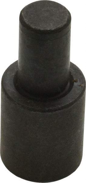 Gibraltar - 1-7/32" OAL, 3/4" Head Height, 5/8" OD, Low Carbon Steel, Ground, Press Fit Rest Button - Black Oxide Coating, 3/8" Pin Diam - Makers Industrial Supply