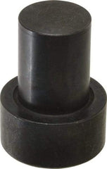 Gibraltar - 1-31/32" OAL, 3/4" Head Height, 1-1/2" OD, Low Carbon Steel, Ground, Press Fit Rest Button - Black Oxide Coating, 1.001" Pin Diam - Makers Industrial Supply