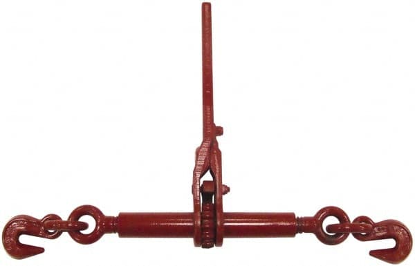 CM - 5,400 Lbs. Load Limit Ratchet Loadbinder - 5/16 Inch Max Chain Size, 8 Inch Take Up, Chain Grade 70 - Makers Industrial Supply