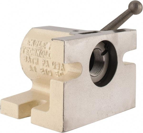 Eagle Rock - Series 5C, 1-1/16" Collet Capacity, Horizontal/Vertical Standard Collet Holding Fixture - Manually Activated, 3-3/4" Base Diam Width, 4" High - Makers Industrial Supply