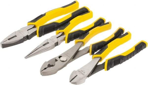 Stanley - 4 Piece Plier Set - Comes in Display Card - Makers Industrial Supply