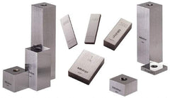 Mitutoyo - 0.19" Square Steel Gage Block - Accuracy Grade 0, Includes Certificate of Inspection - Makers Industrial Supply