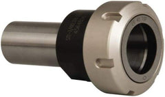 ETM - 1/8" to 1.025" Capacity, 60mm Projection, Straight Shank, ER40 Collet Chuck - 4.74" OAL, 1-1/4" Shank Diam - Exact Industrial Supply