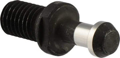 Iscar - CAT40 Taper, 5/8-11 Thread, 90° Angle Radius, Standard Retention Knob - 2-1/4" OAL, 0.59" Knob Diam, 1.266" from Knob to Flange - Exact Industrial Supply