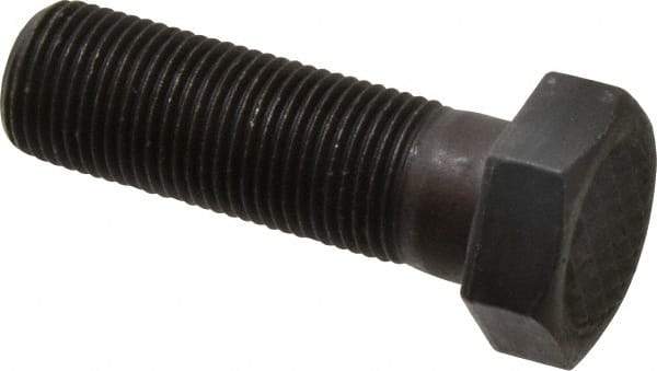 Fairlane - Serrated Tooth, 5/8-18, 2" Shank Length, 1-1/2" Thread Length, Black Oxide Finish, Hex Head, Adjustable Positioning Gripper - 3/4" Pad Diam, 15/16" Hex, 7/16" Head Height, Fine Tooth Grade - Makers Industrial Supply