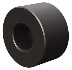 Fairlane - 1/2" OAL, 5/8" OD, Steel, Counterbored Rest Button - Black Oxide Coating - Makers Industrial Supply