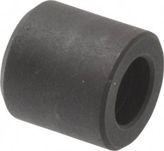 Fairlane - 1/2" OAL, 1/2" OD, Steel, Counterbored Rest Button - Black Oxide Coating - Makers Industrial Supply