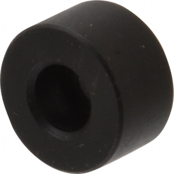 Fairlane - 3/8" OAL, 5/8" OD, Steel, Counterbored Rest Button - Black Oxide Coating - Makers Industrial Supply