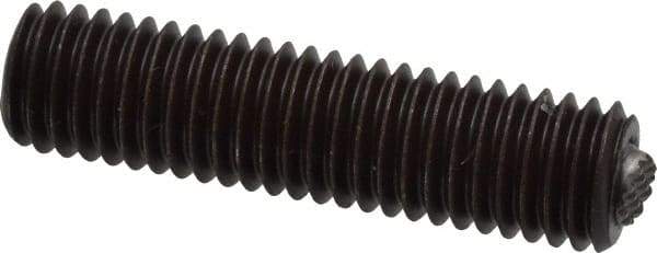 Fairlane - 1/2-13, 2" Thread Length, 9/32" Ball Diam, Serrated Ball Pad Surface, Alloy Steel, Black Oxide, Threaded, Swivel Action Gripper Assemblies - 1/4" Contact Diam, High Speed Steel Ball - Makers Industrial Supply