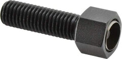 Fairlane - 5/8-11, 2" Thread Length, 3/4" Ball Diam, Alloy Steel, Hex Head, Swivel Action Gripper Assemblies - 11/16" Head Height, 15/16" Hex, Stainless Steel Ball - Makers Industrial Supply