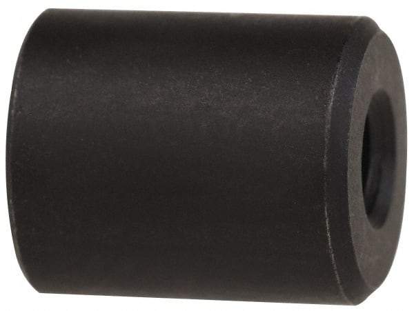 Fairlane - 1/4-28, 0.2400" Thread Length, 1/2" Ball Diam, Alloy Steel, Black Oxide, Base, Swivel Action Gripper Assemblies - 5/8" Diam, 15/64" Deep Thread, 3/4" Overall Height, Stainless Steel Ball - Makers Industrial Supply