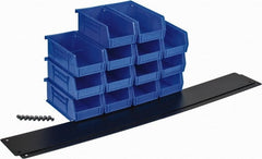 Big Bear Enterprises - 2 Organizer Racks and 14 Plastic Bins - Makers Industrial Supply