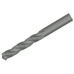 Kennametal - 1/4" 130° Solid Carbide Jobber Drill - Bright Finish, Right Hand Cut, Spiral Flute, Straight Shank, 3.74" OAL, Standard Point - Makers Industrial Supply