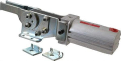 De-Sta-Co - 390 Lb Inner Hold Capacity, Horiz Mount, Air Power Hold-Down Toggle Clamp - 1/8 NPT Port, 145 Max psi, 90° Bar Opening, 39.62mm Height Under Bar - Makers Industrial Supply