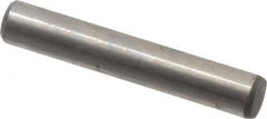 Value Collection - 1/8" Diam x 3/4" Pin Length Alloy Steel Oversized Dowel Pin - C 50-58 Hardness, 3,200 Lb Breaking Strength, 1 Beveled & 1 Rounded End - Makers Industrial Supply