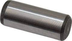 Value Collection - 1/4" Diam x 5/8" Pin Length Alloy Steel Oversized Dowel Pin - C 50-58 Hardness, 12,800 Lb Breaking Strength, 1 Beveled & 1 Rounded End - Makers Industrial Supply