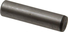 Value Collection - 1/2" Diam x 2" Pin Length Alloy Steel Oversized Dowel Pin - C 50-58 Hardness, 51,000 Lb Breaking Strength, 1 Beveled & 1 Rounded End - Makers Industrial Supply