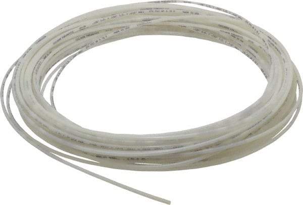 Coilhose Pneumatics - 3/32" ID x 1/8" OD, 100' Long, Nylon Tube - Natural, 225 Max psi, -60 to 200°F - Makers Industrial Supply