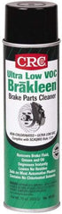 CRC - Ultra Low-VOC Brake Parts Cleaner - 20 Ounce Aerosol Can - Makers Industrial Supply