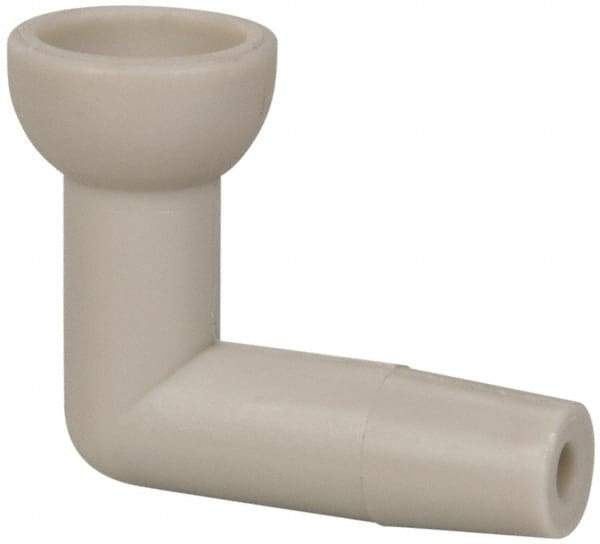 Cedarberg - 1/4" Hose Inside Diam x 1/4" (End 1), 1/8" (End 2) Nozzle Diam, Coolant Hose Nozzle - For Use with Snap-Loc Modular Hose System, 2 Pieces - Makers Industrial Supply