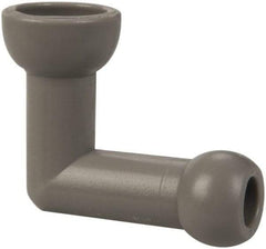 Cedarberg - 1/4" Hose Inside Diam, Coolant Hose Elbow - Female to Male, for Use with Snap Together Hose System, 2 Pieces - Makers Industrial Supply