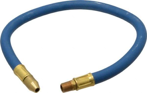 Coilhose Pneumatics - 24" Hose Length, 1/4" Nozzle Diam, 3/8" Hose ID, Coolant Hose - 1/4" NPT For Mist Coolant Systems - Makers Industrial Supply