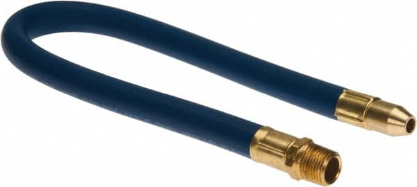 Coilhose Pneumatics - 24" Hose Length, 1/2" Nozzle Diam, 1/2" Hose ID, Coolant Hose - 1/2" NPT For Mist Coolant Systems - Makers Industrial Supply