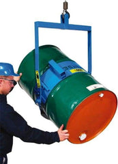 Made in USA - 800 Lb Load Capacity, 55 Gal Drum Carrier - 27" Wide x 9" High - Makers Industrial Supply