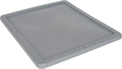 Rubbermaid - 23.8" Long x 19.8" Wide x 1" High Gray Lid - For Use with Rubbermaid - 1731, 1732 - Makers Industrial Supply