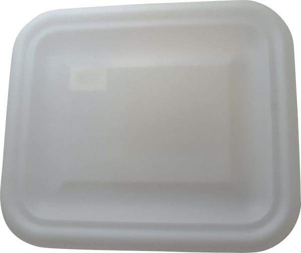 Rubbermaid - 15" Long x 12.8" Wide White Lid - For Use with Rubbermaid - 3690 - Makers Industrial Supply