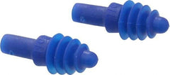 Howard Leight - Reusable, Uncorded, 27 dB, Flange Earplugs - Blue, 100 Pairs - Makers Industrial Supply