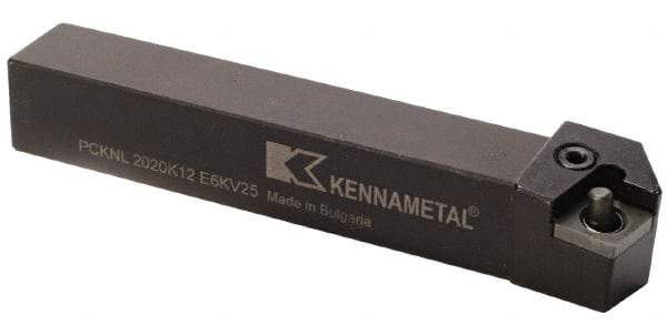 Kennametal - PCKN, Right Hand Cut, 15° Lead Angle, 25mm Shank Height x 25mm Shank Width, Negative Rake Indexable Turning Toolholder - 150mm OAL, CN..1204.. Insert Compatibility, Series Kenlever - Makers Industrial Supply