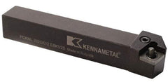 Kennametal - PCKN, Right Hand Cut, 15° Lead Angle, 20mm Shank Height x 20mm Shank Width, Negative Rake Indexable Turning Toolholder - 125mm OAL, CN..1204.. Insert Compatibility, Series Kenlever - Makers Industrial Supply