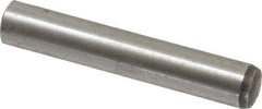 Value Collection - 10mm Diam x 60mm Pin Length Alloy Steel Standard Dowel Pin - C 58-62 Hardness, 37,100 Lb Breaking Strength, 1 Rounded End - Makers Industrial Supply