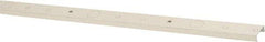 Wiremold - 5 Ft. Long x 1-9/32 Inch Wide x 3/4 Inch High, Rectangular Raceway Base Cover - Ivory, For Use with Wiremold NM2000 Series Raceways - Makers Industrial Supply