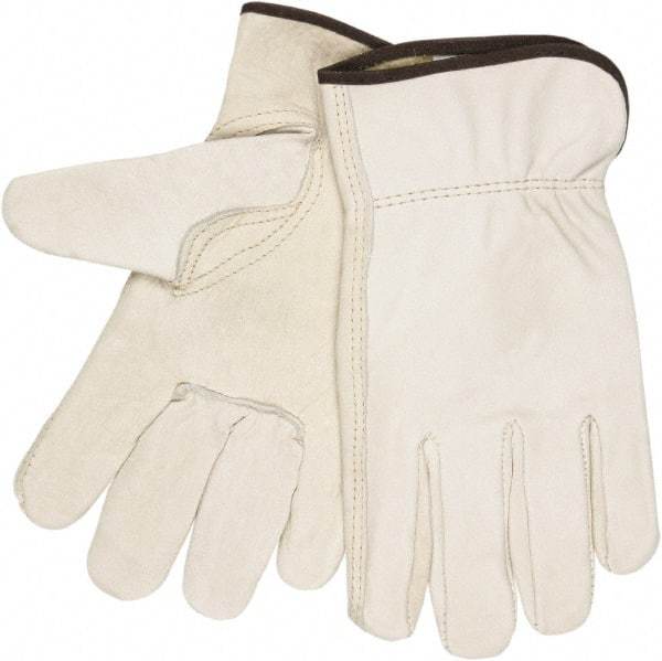 MCR Safety - Leather Work Gloves - Makers Industrial Supply