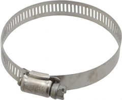 IDEAL TRIDON - SAE Size 40, 2-1/16 to 3" Diam, Stainless Steel Worm Drive Clamp - 1/2" Wide, Material Grade 201/305, Series 620 - Makers Industrial Supply